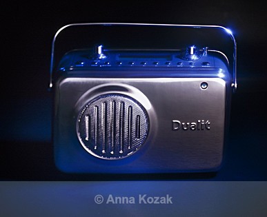 Dualit digital radio - courtesy of John Lewis's store - Product shots
