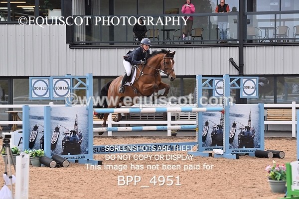 BPP_4951 - CLASS 7 THURS Redpost Equestrian Senior Foxhunter/1.20m Open