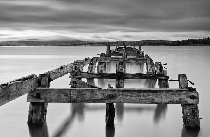 Old Jetty, Fahan - Inishowen peninsula- B&W