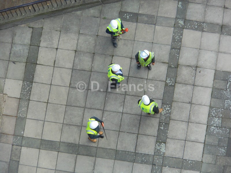 Birds-Eye View - Candid People