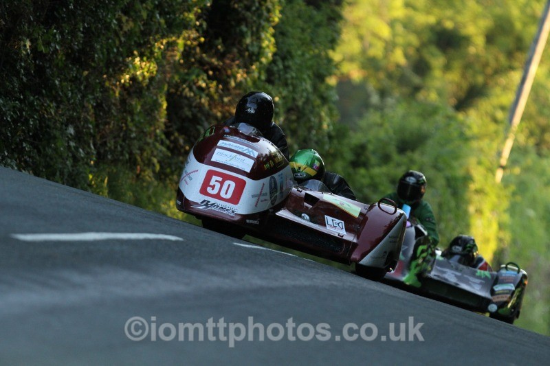 Nigel Smith & Chris McGahan - Friday Practice - Sidecars