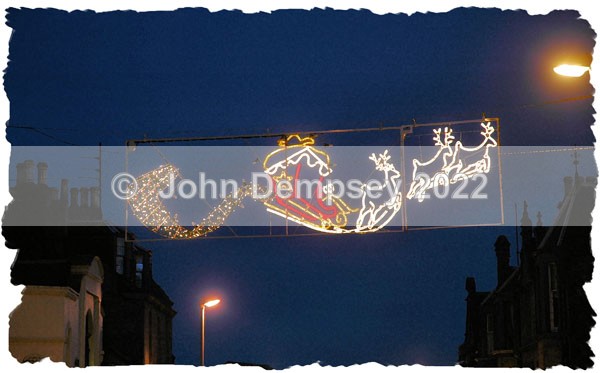 George Street Sleigh - Christmas in Montrose