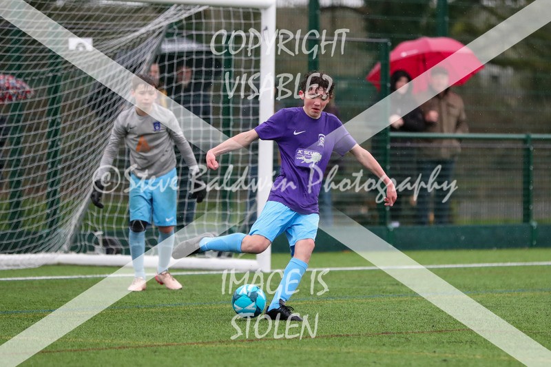 1DX20361 - 2026-02-15 FC Abbey Meads U13 Purple V Royal Wootton Bassett Town Youth U13 Yellow