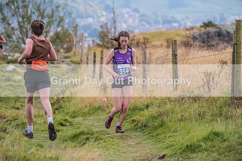 Year 12-13-143 - The English Schools Fell Running Championship Giggleswick Year 12-13 Sunday 6th October 2024