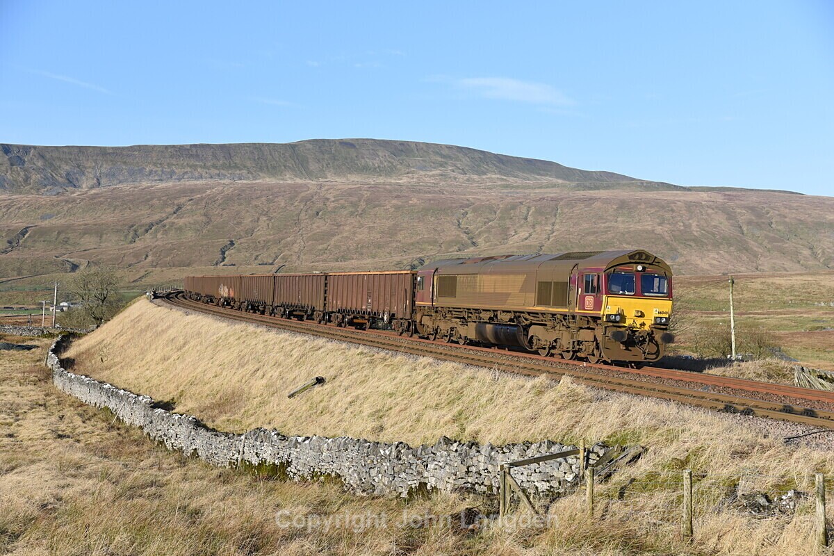 JL - 3.1.20 66040 6E97 Kirkby Thore - Tees Dock, Ribblehead - Ribblehead