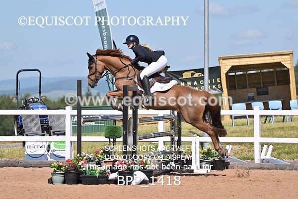 BPP_1418 - THU CLASS 2 Junior 1.15m Open/Inc Pony 1.15m Members Cup **Viewing/Selection class for 148 Debut tea