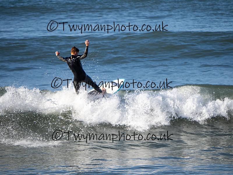 PA274155 - Westward Ho! surfers 27/10