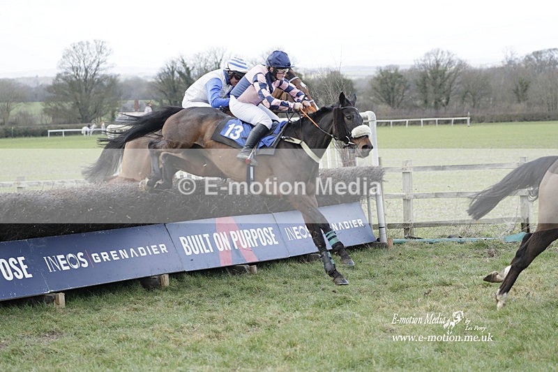 PtP 250223 0158 - Kimblewick Hunt Point-to-Point Kingston Blount 25/02/23