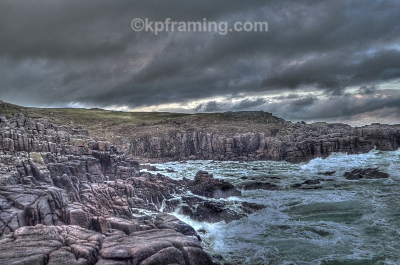 3rd hole - pictures of cruit island golf course caves beaches and owey&Arranmore Island)