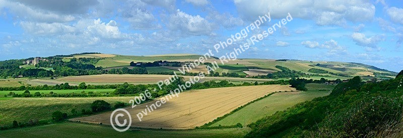 View From Mill Hill - Sussex Downs