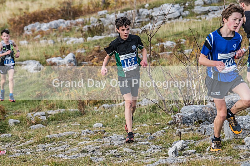 Year 8-9-149 - The English Schools Fell Running Championship Giggleswick Year 8-9 Sunday 6th October 2024