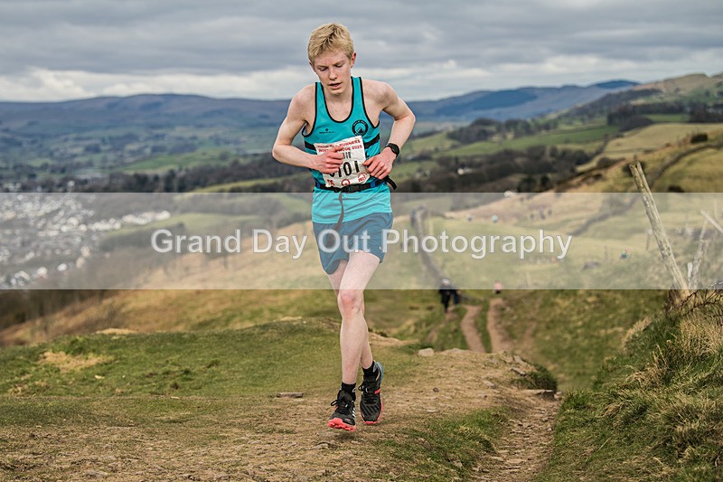 Helm Hill -672 - Kendal Winter League Helm Hill Fell Races (Under 13/15/17 & Seniors) Sunday 16th March 2025