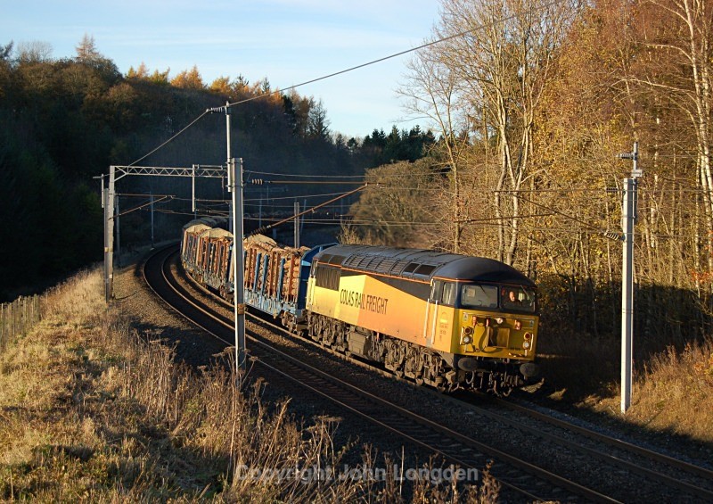 19.11.13 - 56105 6J37 Carlisle - Chirk, Bessie Ghyll - West Coast Main Line (north to south)