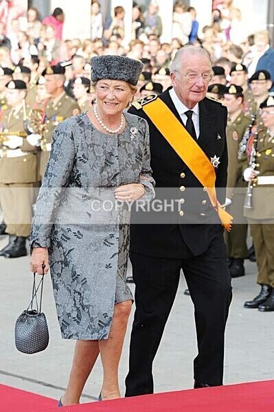 B-16 King Albert and Queen of Belgium - Belgian Royals