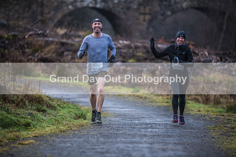HTE Winter 10-508 - High Terrain Events Kielder Winter 10 Mile Trail Run Saturday 7th January 2023