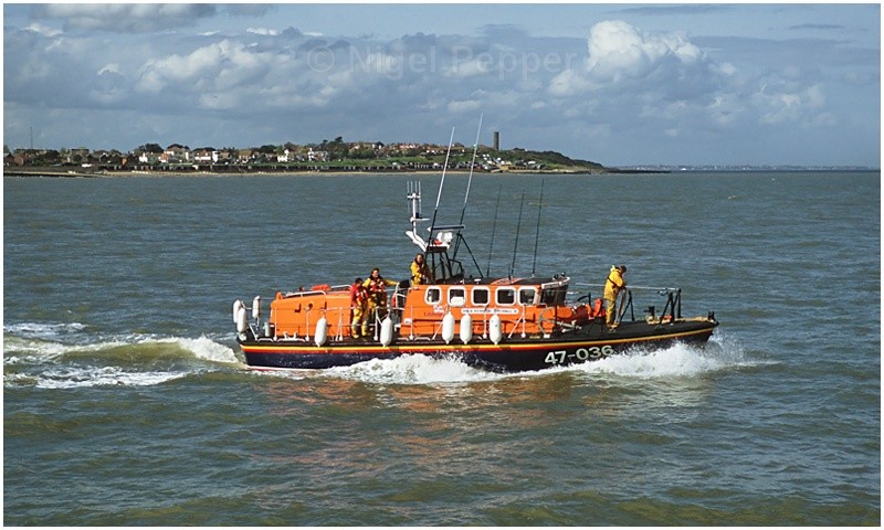 Passing the Naze - Lifeboats