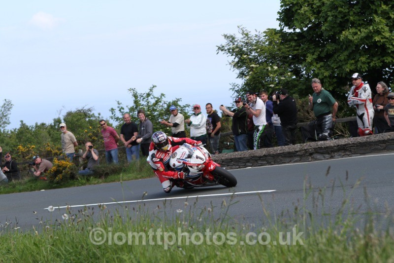 John McGuinness Honda / Honda Racing - Dainese Superbike Race 2014