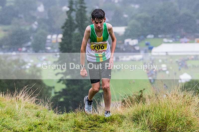 Grasmere U14-17 - Grasmere Sports Under 14 Fell Race Sunday 25th August 2024