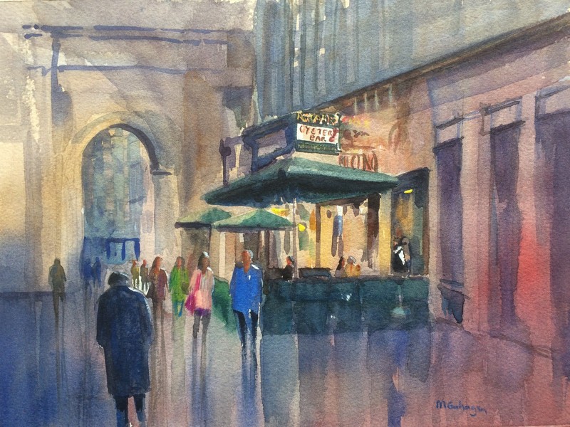 The Rogano, Glasgow - print only. - Ltd Edition Print, individually signed, The Rogano