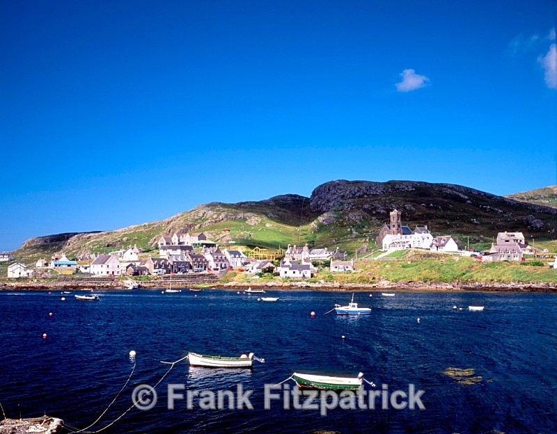 Castlebay, Island of Barra, Outer Hebrides, Scotland - Barra