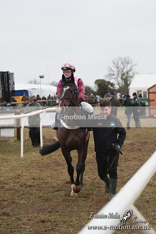 PtP 260125 179 - Cocklebarrow Point-to-Point racing with the Heythrop Hunt 26/01/25