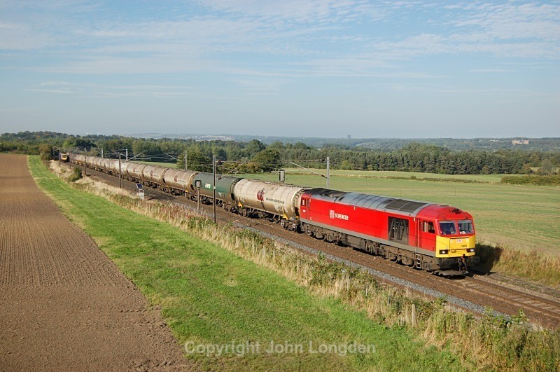 23.9.13 - 60063 6D43 Jarrow - Lindsey, Plasworth - East Coast Main Line (north to south)