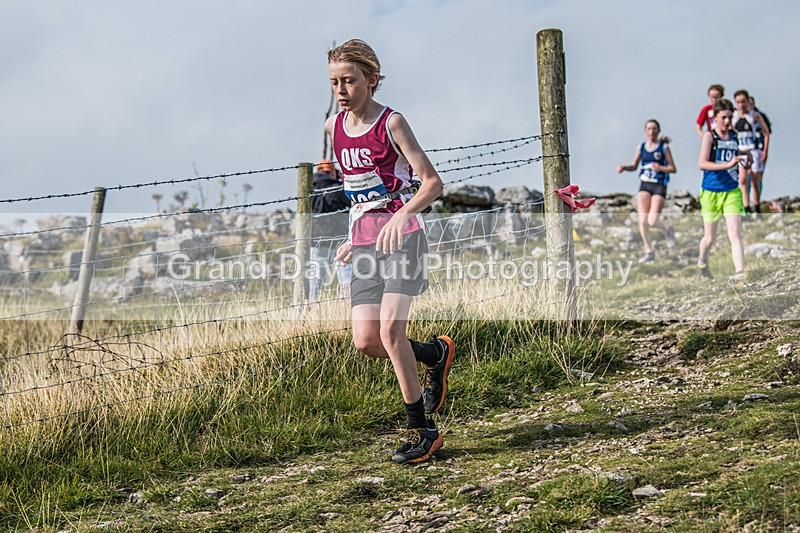Year 8-9-237 - The English Schools Fell Running Championship Giggleswick Year 8-9 Sunday 6th October 2024