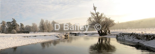 Panoramic landscape photo of the Vale of Clwyd