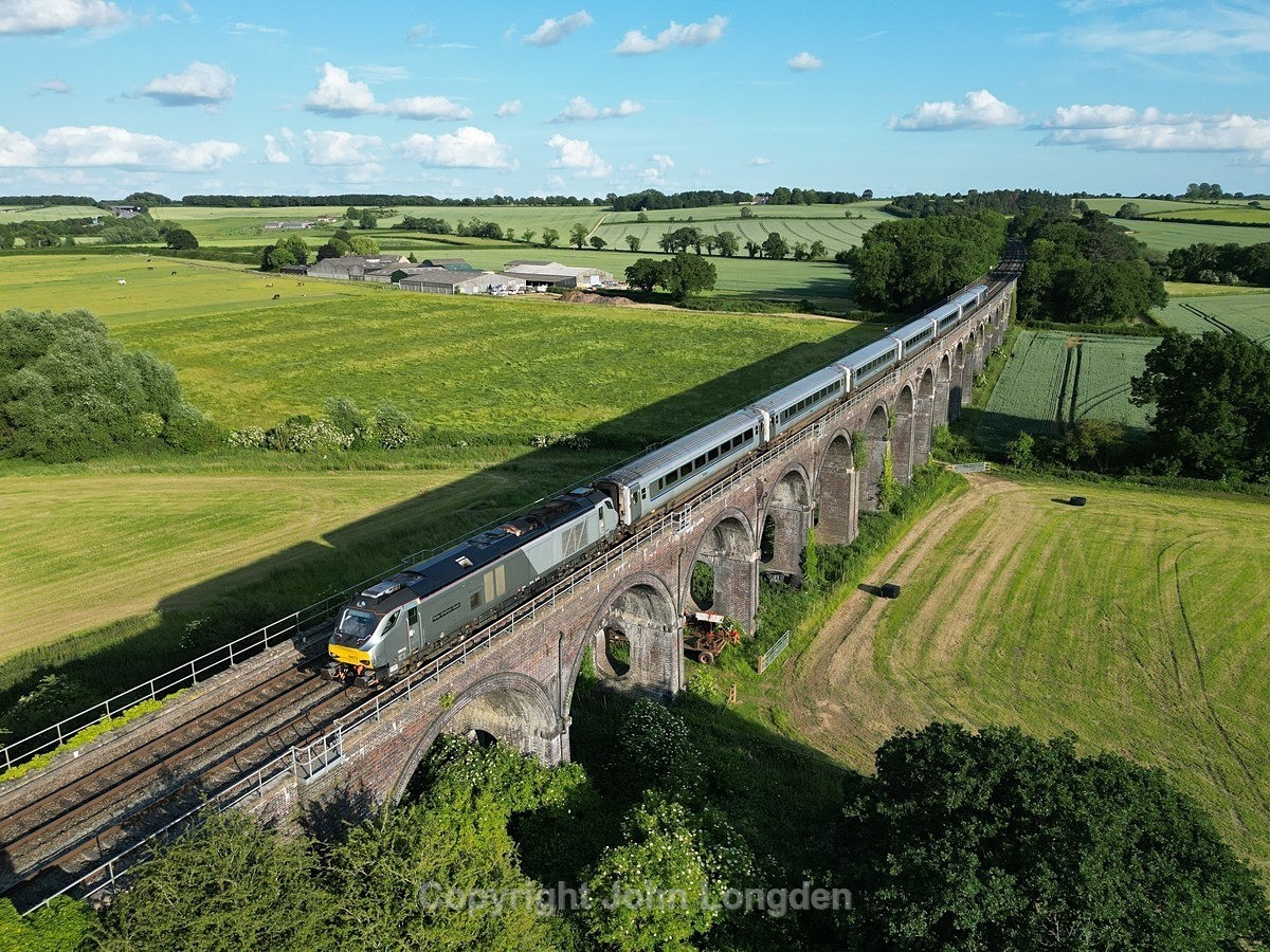 JL -19.6.23 68013 1J53 18:07 Marylebone - Stourbridge Jn, Souldern V - Chiltern Routes (north to south)