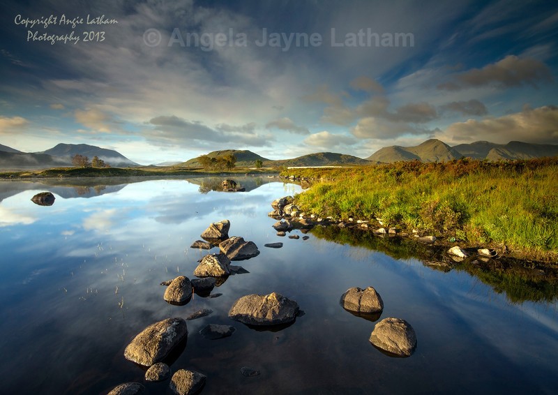 Autumn light on Loch Barr 2 - Highlands of Scotland