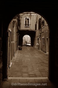 Venice arches - Venice, Italy