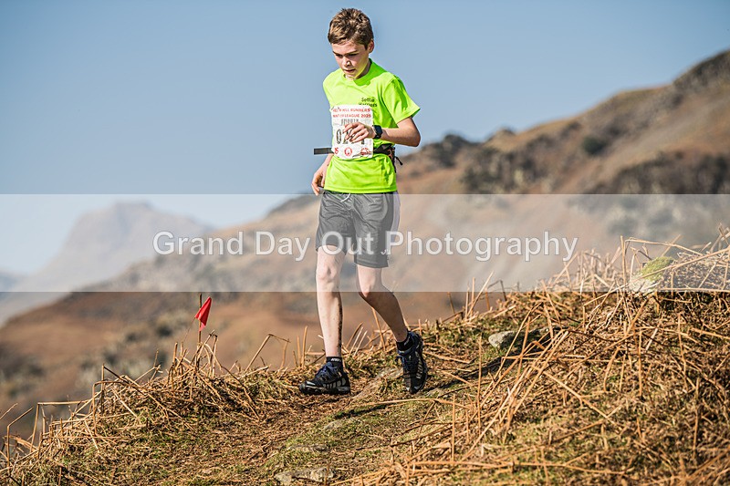 Elterwater-320 - Kendal Winter League Elterwater Under 15/17 Fell Races Sunday 9th March 2025