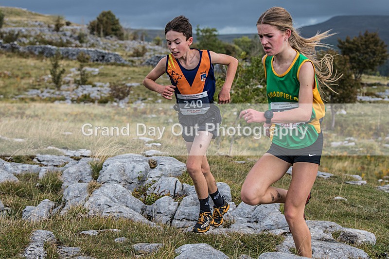ESFRC Year 8-9-56 - English Schools Fell Running Championships Year 8-9 Giggleswick Saturday 1st October 2022