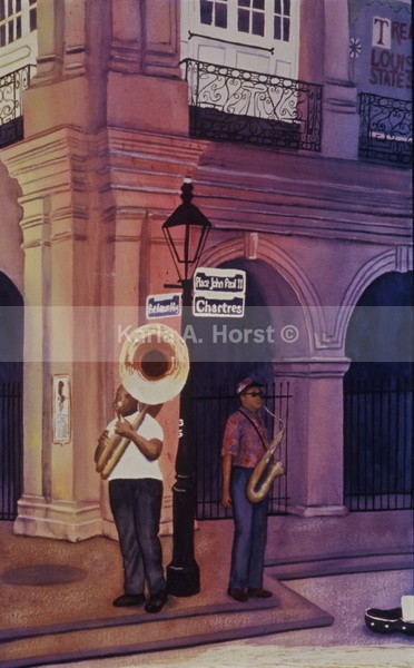 New Orleans Musicians - Original Art