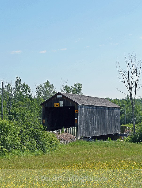 Hoyt Station Covered Bridge - Back Creek #2 - Covered Bridges of New Brunswick
