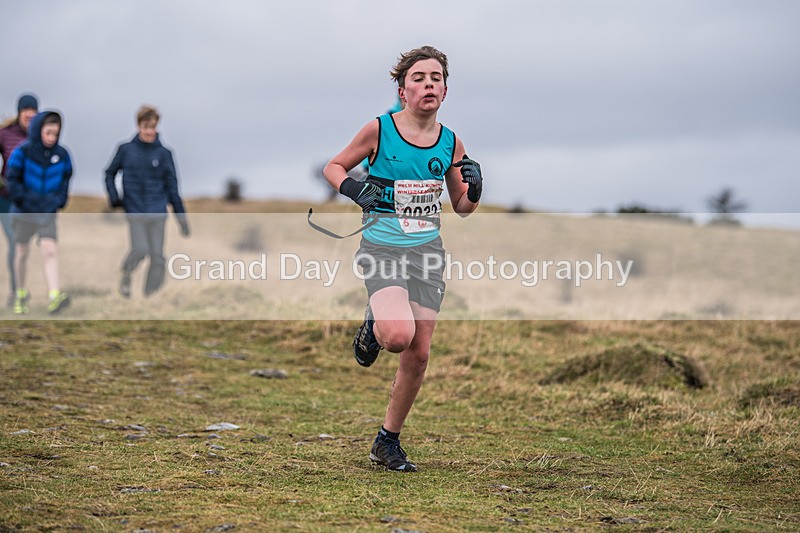Cunswick U15  U17-113 - Kendal Winter League Cunswick Scar Junior Under 15 & 17 Fell Races Sunday 26th January 2025