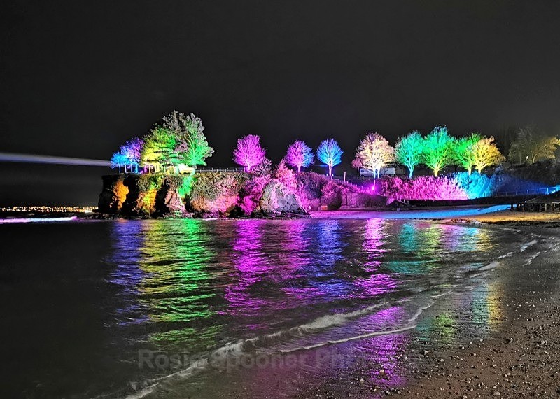 Light Show at Corbyn Head - Torquay See separate galleries for Cockington, Meadfoot and Anstey's Cove