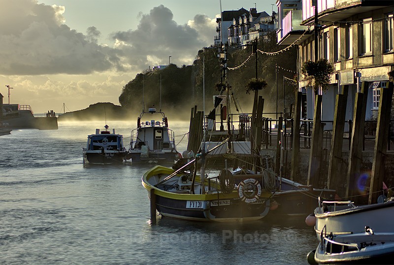 Mist rising at Looe 2 - Looe