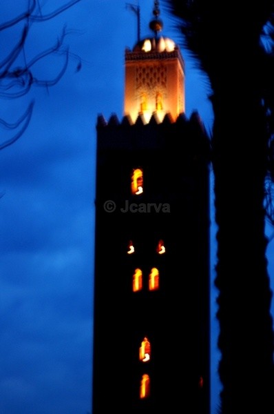 La Koutoubia by night - Marrakesh I