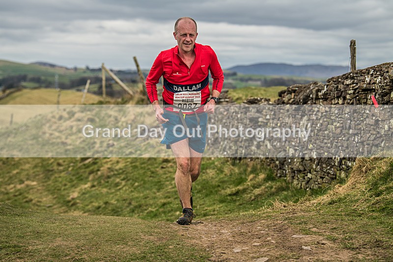 Helm Hill -733 - Kendal Winter League Helm Hill Fell Races (Under 13/15/17 & Seniors) Sunday 16th March 2025