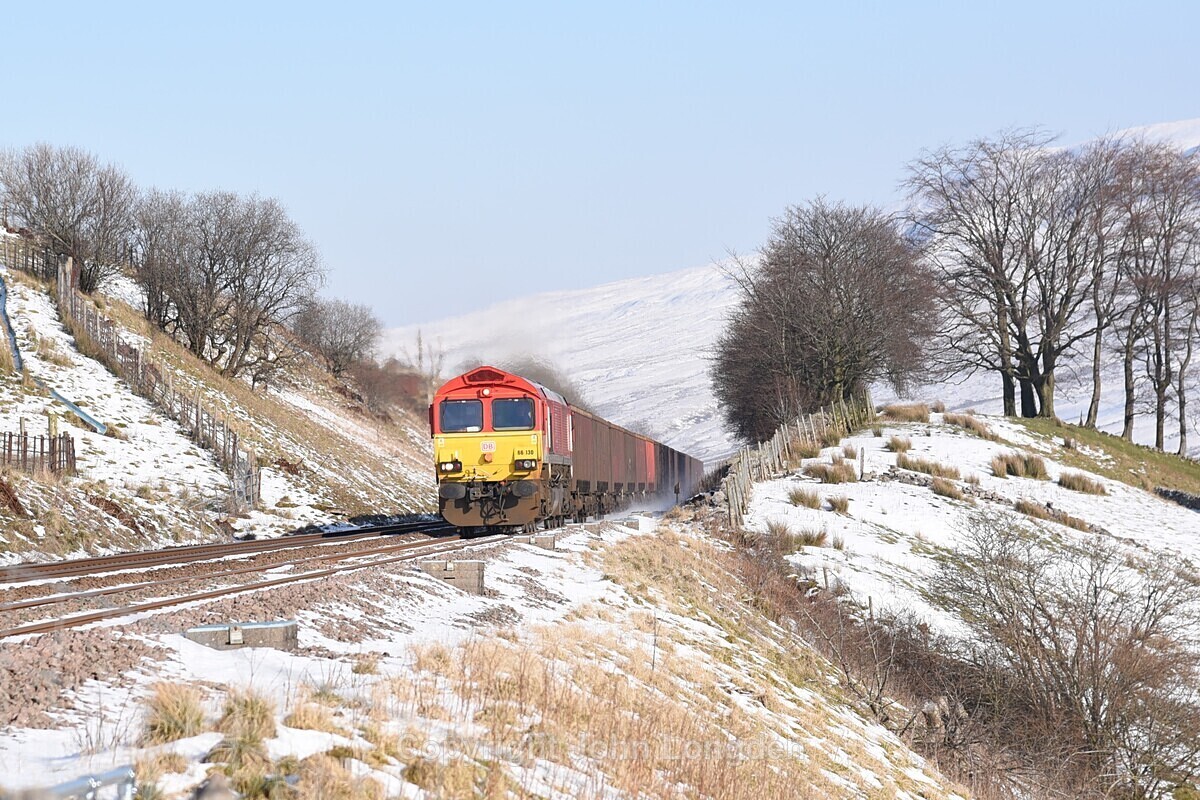 JL - 12.2.21 66130 6E97 Kirkby Thore - Tees Dock, Angerholme - Angerholme