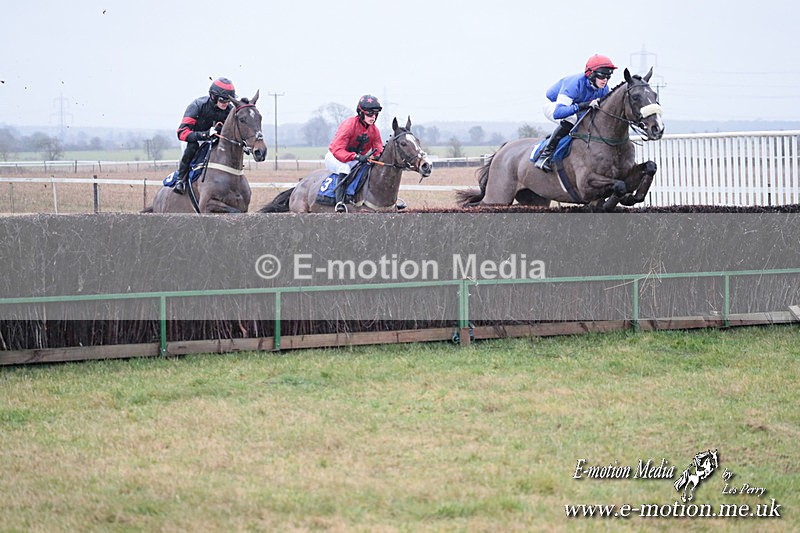 PtP 260125 36 - Cocklebarrow Point-to-Point racing with the Heythrop Hunt 26/01/25
