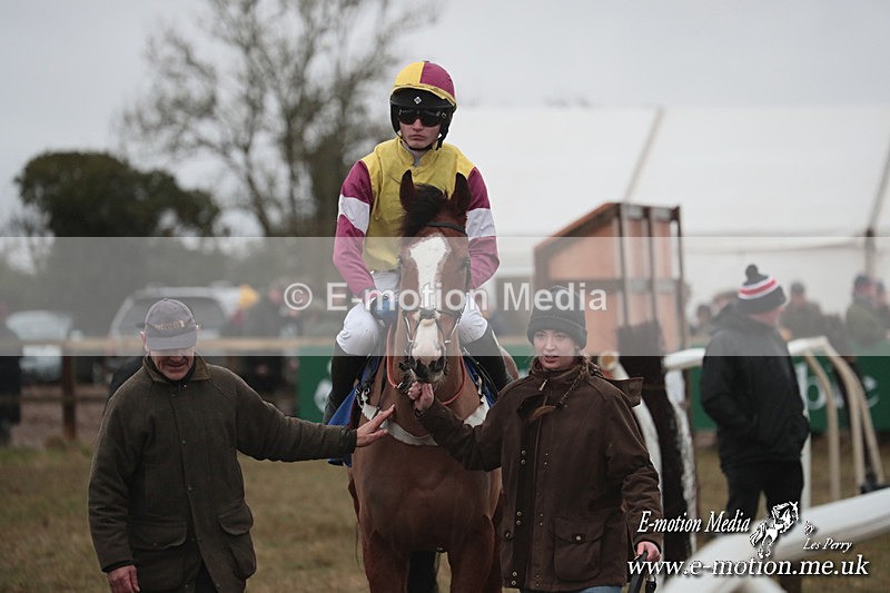PtP 260125 437 - Cocklebarrow Point-to-Point racing with the Heythrop Hunt 26/01/25