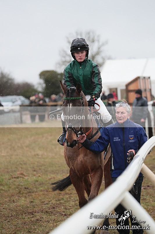 PtP 260125 151 - Cocklebarrow Point-to-Point racing with the Heythrop Hunt 26/01/25