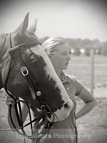 Haleys Horse_004 - Haley and Pilgrim