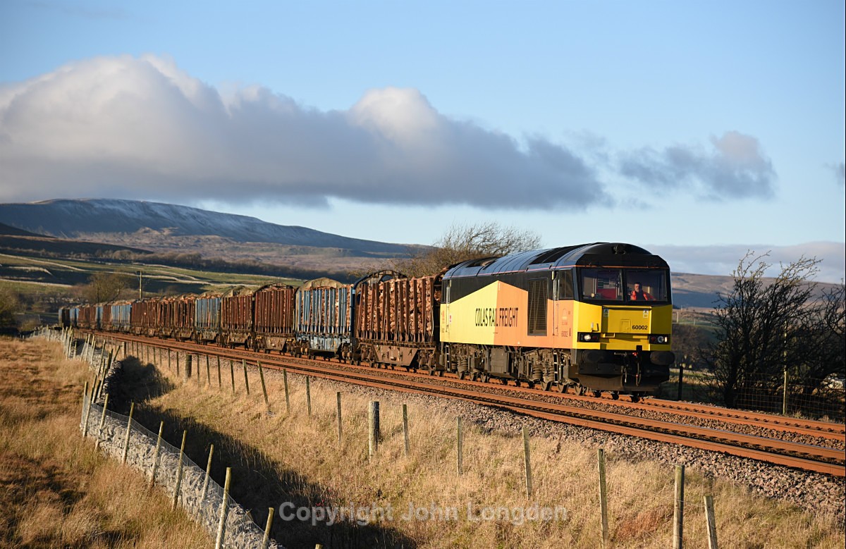 JL - 29.11.17 60002 6J37 Carlisle - Chirk, Selside - Around Selside