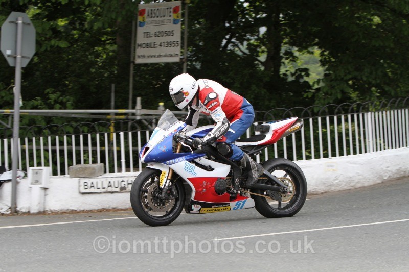 James Ford Triumph / C and C Ltd - Monster Energy Supersport Race 2