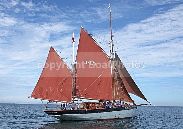 090831 VIGILANCE OF BRIXHAM IMG_4292 - Sailboats - monohull
