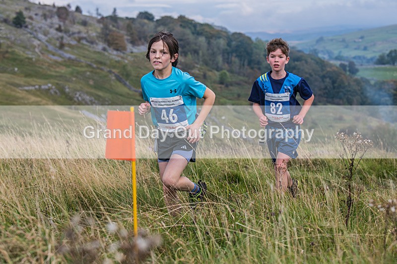Year 7-166 - The English Schools Fell Running Championship Giggleswick Year 7 Sunday 6th October 2024