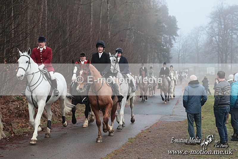 HUPY 261224 234 - Pytchley with Woodland Hunt Boxing Day Meet 26th December 2024